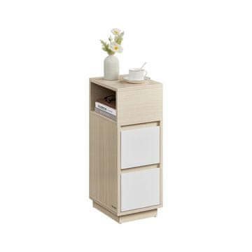 Songmics Nočna omarica 30x25x65 cm Bež