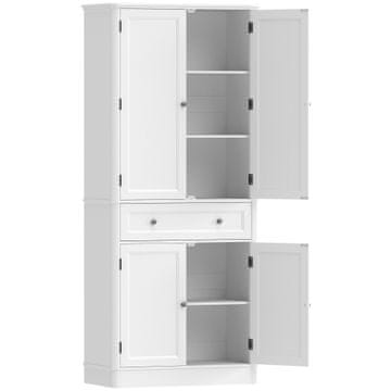 Homestar Kuhinjska omara 80x39,5x186,4 cm bela