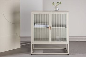 Venture Design Shranjevalna omara Garis nizka 40x80x70 cm bež