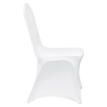 VEVOR Prevleke za stole, raztegljiv spandeks, zložljive, 560x450x935 mm, bele barve