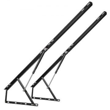 VEVOR Postelja z dvižnim mehanizmom 149.9x200.7 cm, 140.2 kg, prostor za shranjevanje