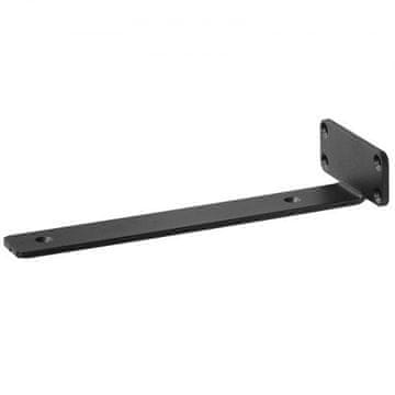 VEVOR Nosilec police 310x100x45 mm črni jeklo