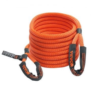 VEVOR Vlečna vrv kinetična za reševanje 2.54x914 cm, močna, za terensko uporabo, 30 % elastičnosti