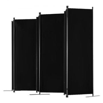 VEVOR Prostorovni razdelilnik 3110x1805x450 mm Črn
