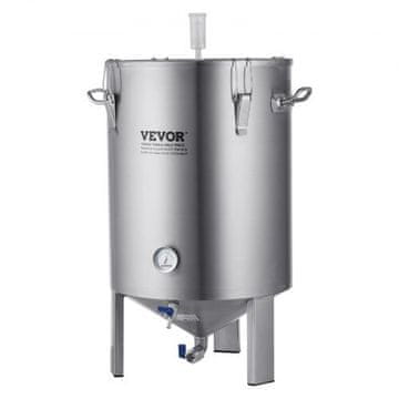 VEVOR Sod za fermentacijo 60 L 48x42.5x77.5 cm iz nerjavečega jekla