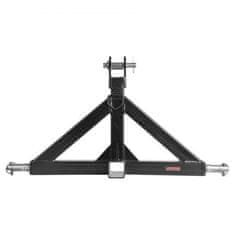 VEVOR Priključek za vlečno kljuko S-03 66x16.5x44.5 cm Črn