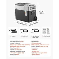 VEVOR Avto hladilnik 40L 64x38x52.5 cm prenosni