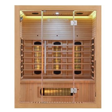 Homestar Infrardeča kabina Kiruna160 160x105x190 cm naravna