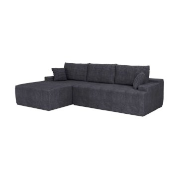 Homestar Sofa Coredo 250x56x155 cm temno siva