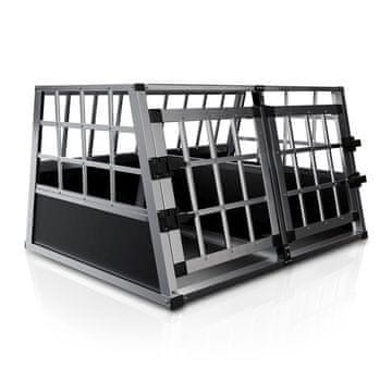 Homestar Transportna škatla za pse L-X 51x54x69 cm črna