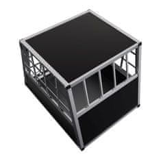 Homestar Transportna škatla za pse M 51x54x69 cm črna
