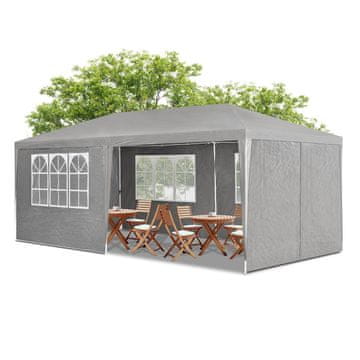 Homestar Paviljon za zabave 3x6 m temno siva