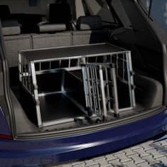 Homestar Transportna škatla za pse L-X 51x54x69 cm črna