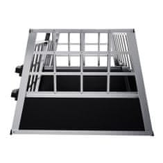 Homestar Transportna škatla za pse L-X 51x54x69 cm črna