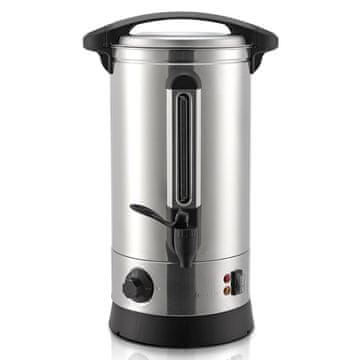 Homestar Kuhalnik za kuhano vino Teramo 10 L iz nerjavečega jekla srebrn