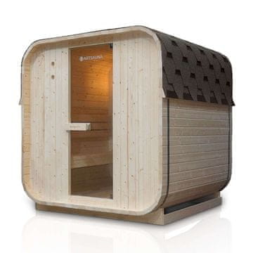 Homestar Zunanja sodna savna Nolvik L 120x128x194 cm naravna