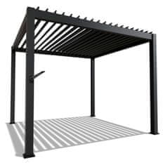Homestar Pergola Tahiti 3x3x2.4 m siva