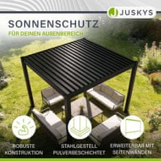 Homestar Pergola Tahiti 3x3x2.4 m siva