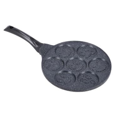 MG Pancakes Emoji ponev za palačinke 27cm, črna