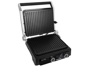 slomart Blow Mastergrill Pro 44-621 električni žar 2500W, črna/nerjaveče jeklo