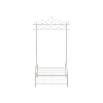 Songmics Stojalo za oblačila 92x173x41 cm bež