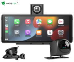 Navitel DS1020 DVR pametni zaslon za avto s kamero + vzvratna kamera, Bluetooth, Wi-fi