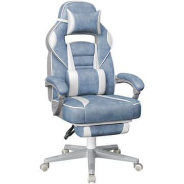 Songmics Gaming stol črno rdeč, 150 kg