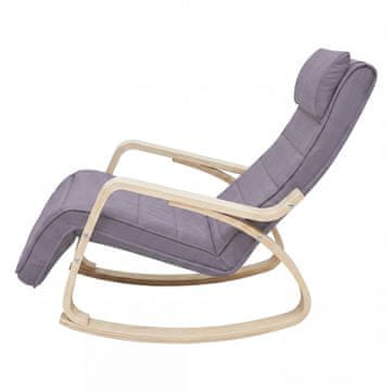 Songmics Gugalnik 121.5x67x84 cm Siva