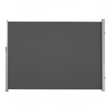 Songmics Stranski nadstrešek 160x350 cm antracit