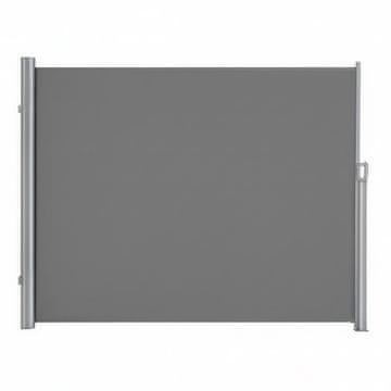 Songmics Stranski nadstrešek 200x350 cm siva