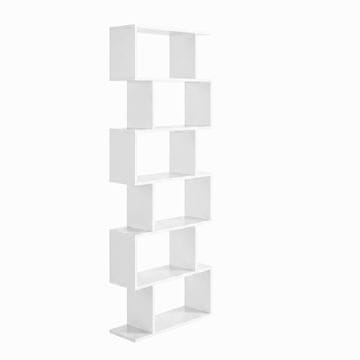 Songmics Knjigarna 24x70x190.5 cm Bela