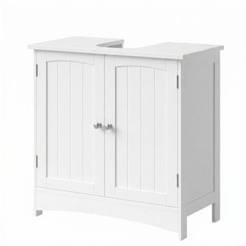 Songmics Kopalniška omarica 60x60x30 cm bela