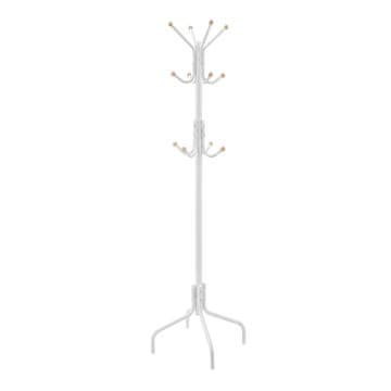 Songmics Obešalnik 55x55x180 cm Bela