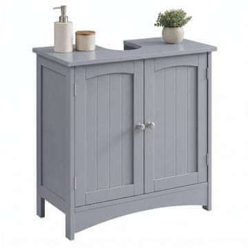 Songmics Kopalniška omarica 60x30x60 cm Siva