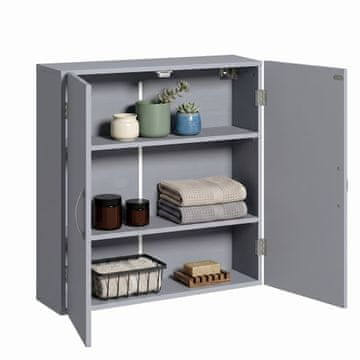 Songmics Kopalniška omarica 30x60x60 cm Bela