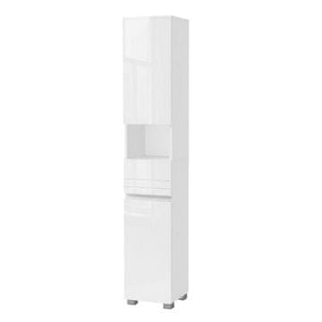 Songmics Kopalniška omarica 30x30x170 cm Bela