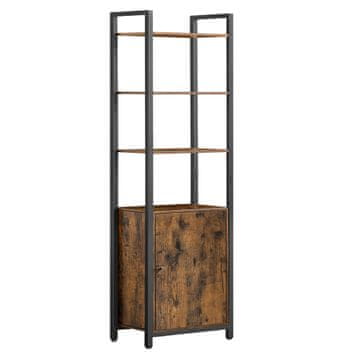 Songmics Knjigarna 6 polic 24x40x159.5 cm rjava