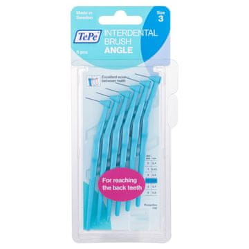Tepe Angle 0,6 mm medzobna ščetka s premerom 0,6 mm 6 kos unisex