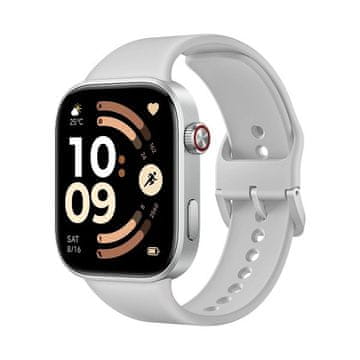 REDMI Xiaomi Redmi Watch 6 NFC pametna ura, 1.75" AMOLED, NFC, GPS, srebrna