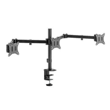 slomart LogiLink AA0113 nosilec za 3 monitorje 17-27