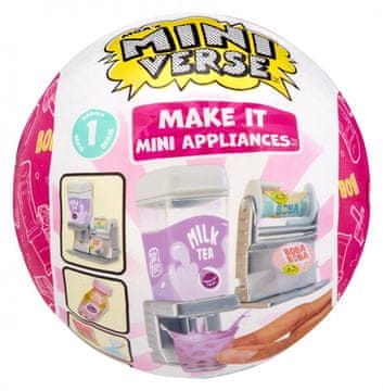 slomart Miniverse Make It Mini Avtomat za bubble tea, igrača
