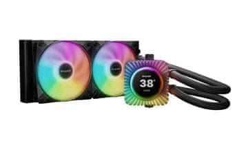 slomart Be quiet! Light Loop IO LCD 240 hladilnik procesorja, črna