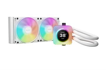 slomart Be quiet! Light Loop IO LCD 240mm AIO hladilnik za procesor, bel