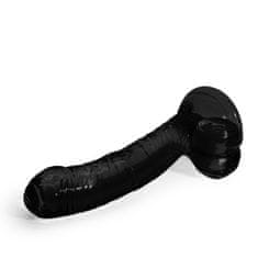 Crushious Analni dildo Crushious - Hudini, črn