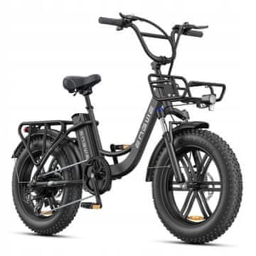 Engwe ENGWE L20 BOOST električno fat kolo z nizkim vstopom, 250 W, 75 Nm, do 126 km