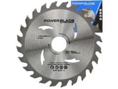 MAR-POL Žagin list z SK rezili (video), 125x24Tx22.2mm POWER BLADE M09050