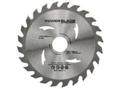 MAR-POL Žagin list z SK rezili (video), 125x24Tx22.2mm POWER BLADE M09050