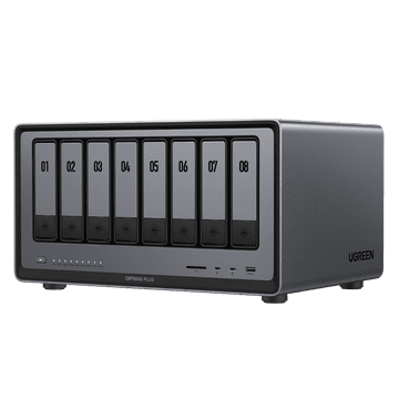 Ugreen NASync DXP8800 Plus NAS strežnik, do 256 TB, za 8+2 diska (35127B)