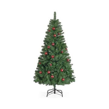 Songmics Umetno božično drevo 78x180 cm zeleno