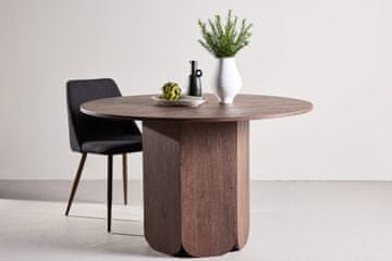 Venture Design Jedilna miza okrogla 120x75 cm rjava